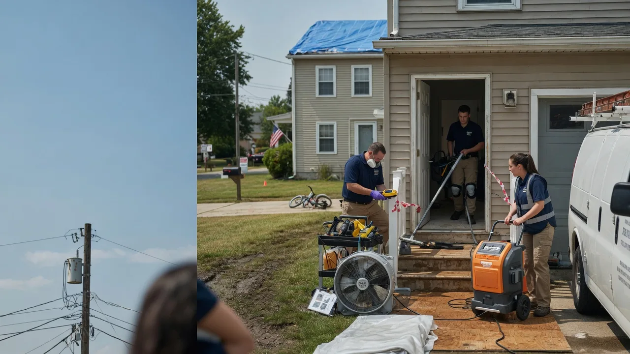 Water Damage Repair in Roberts, IL near me
